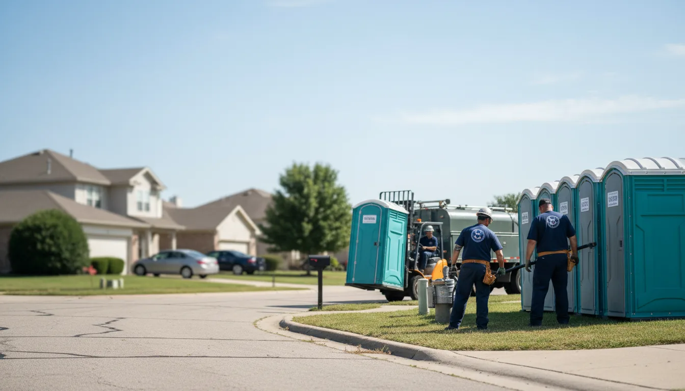 Porta Potty Rental in Delhi, IA near me